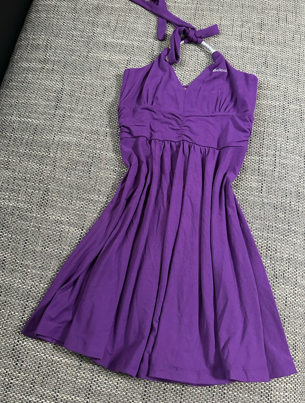 Strandkleid Gr.36 neu lila Kleid Gr.s