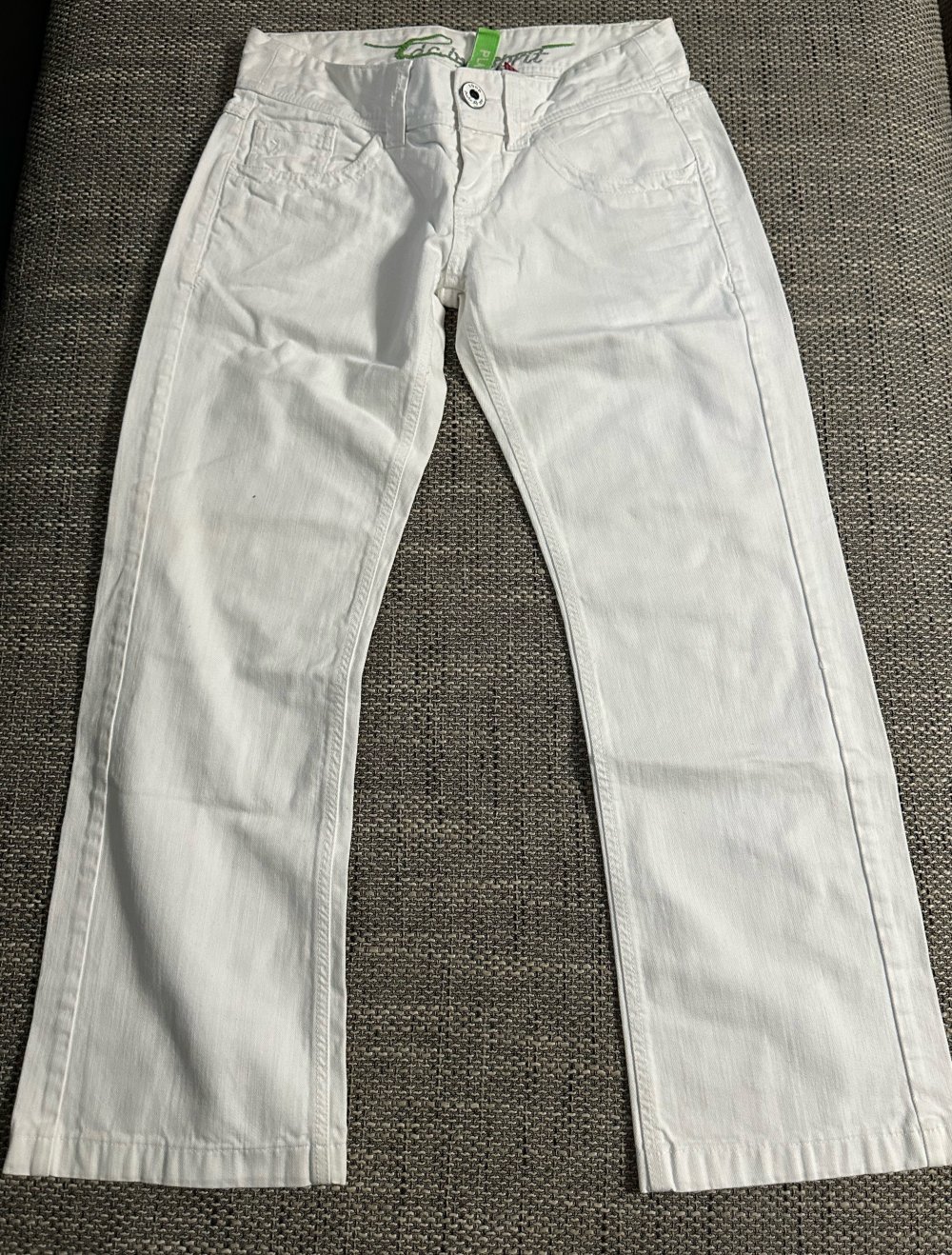 Esprit Hose Gr.32 weiße Jeans Gr.s