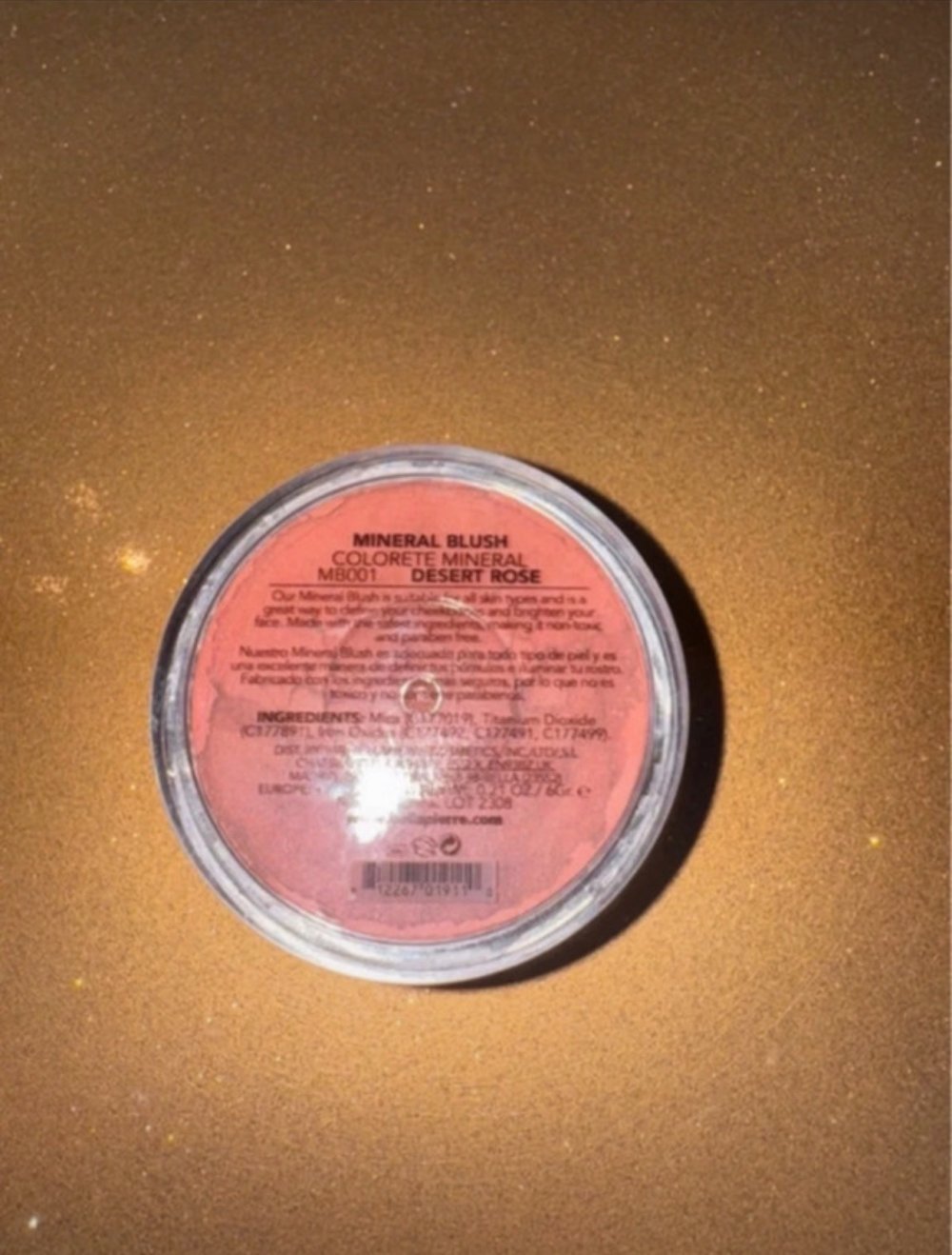 Bellapierre Mineral Blush ´Desert Rosé´ Colorete Mineral