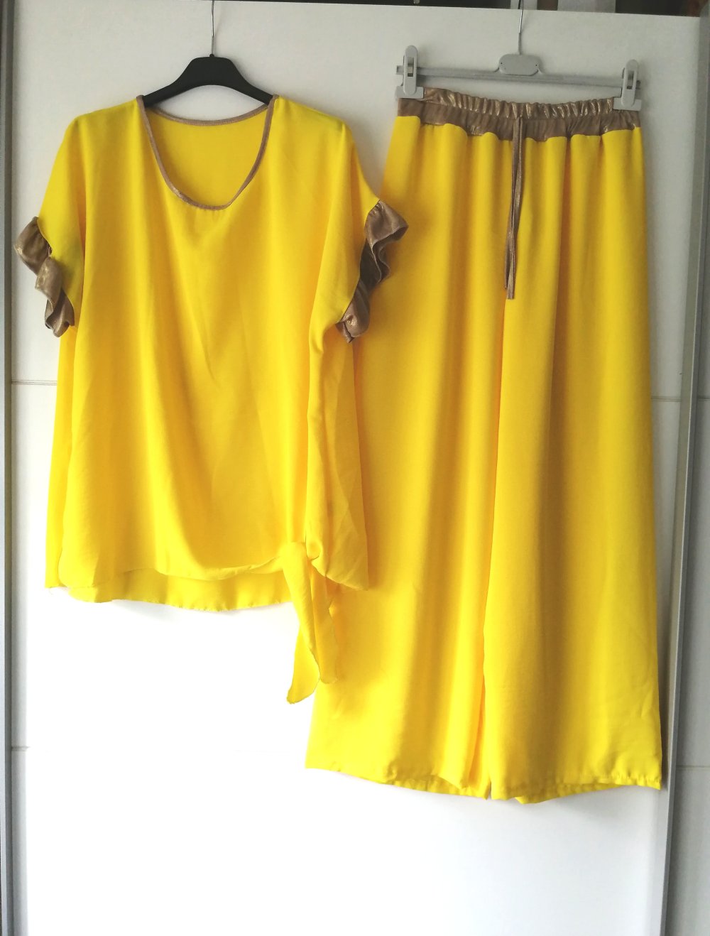 Sommer set uni Größe 40 42 44 anzug