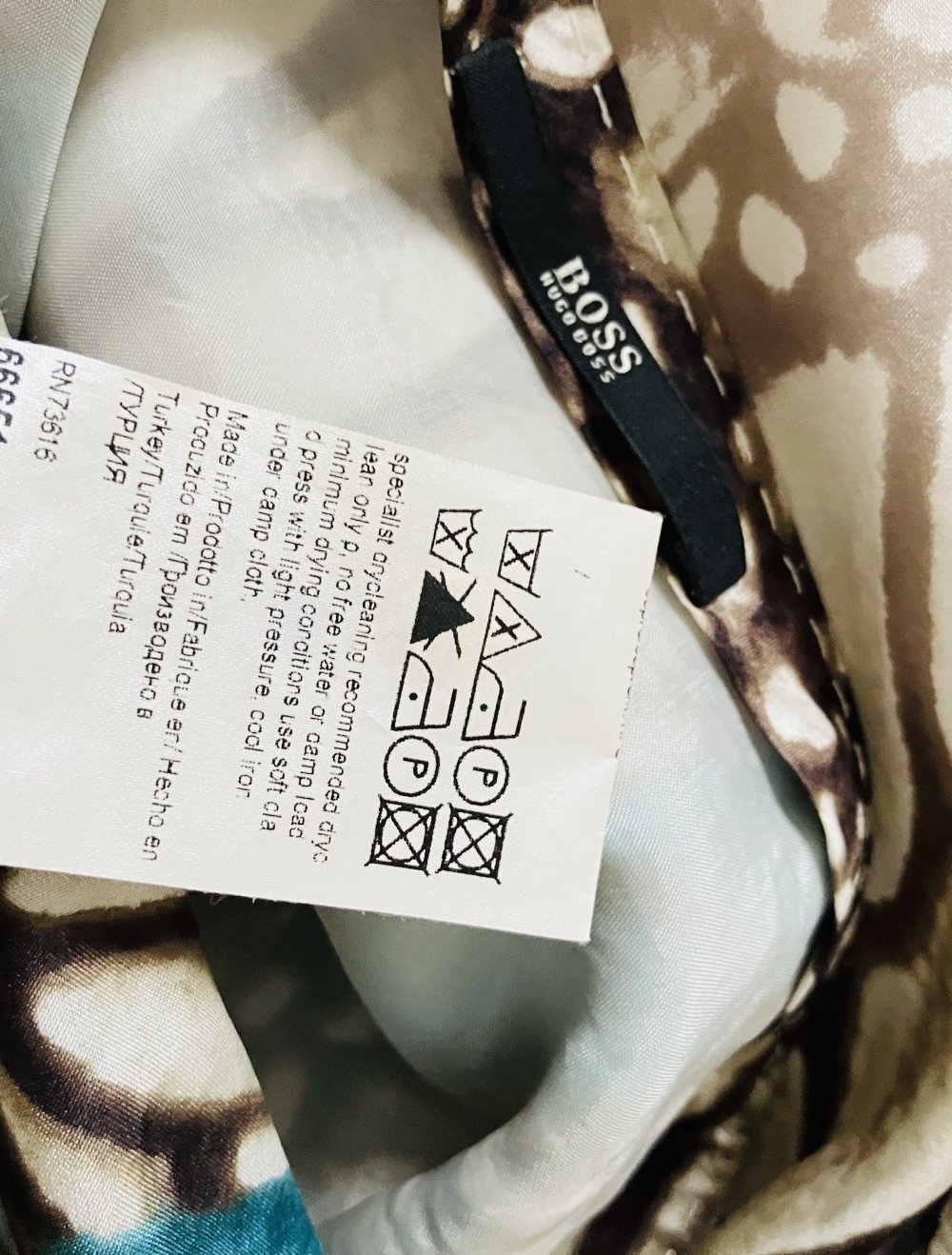 Hugo Boss Rock Seide Gr 36