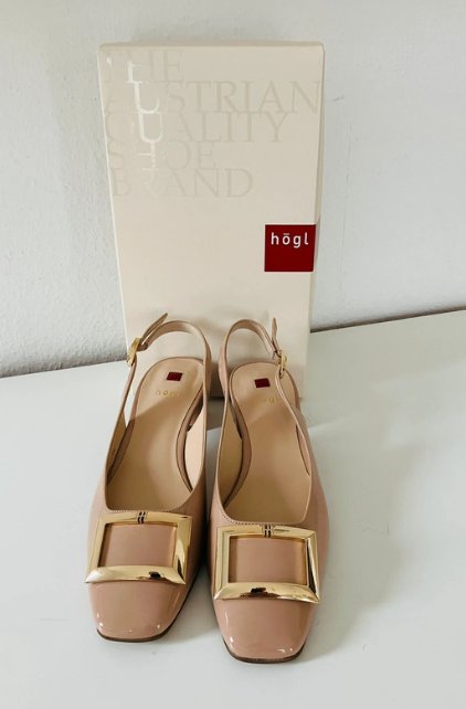 Högl Pumps beige nude Gr 37,5 statt 160 eur