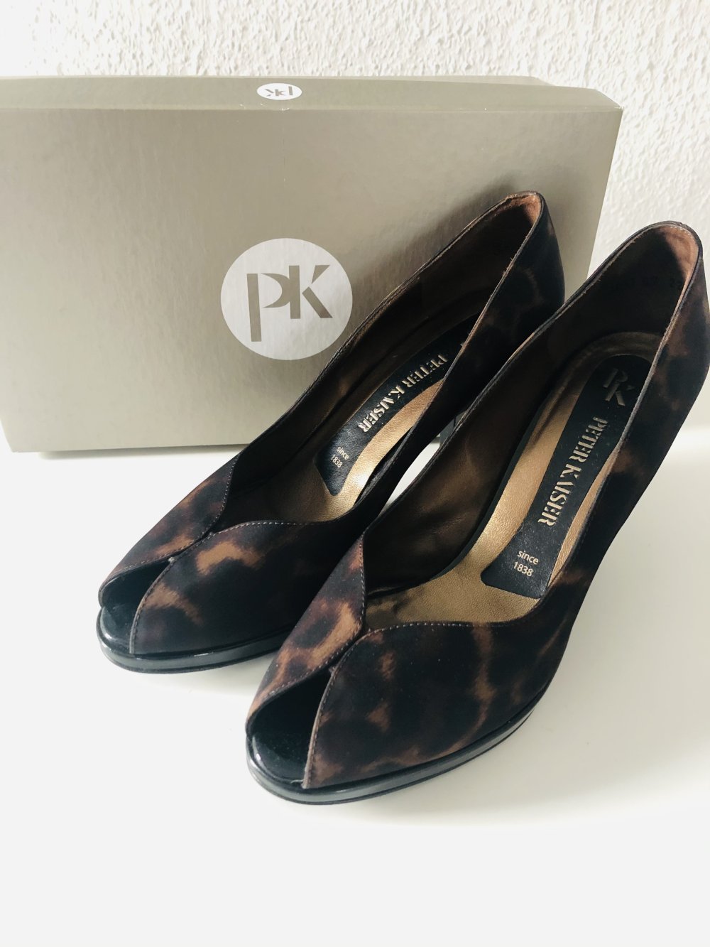 Peter Kaiser Peeptoe Gr 40 oder 6,5 Leo statt 160 eur