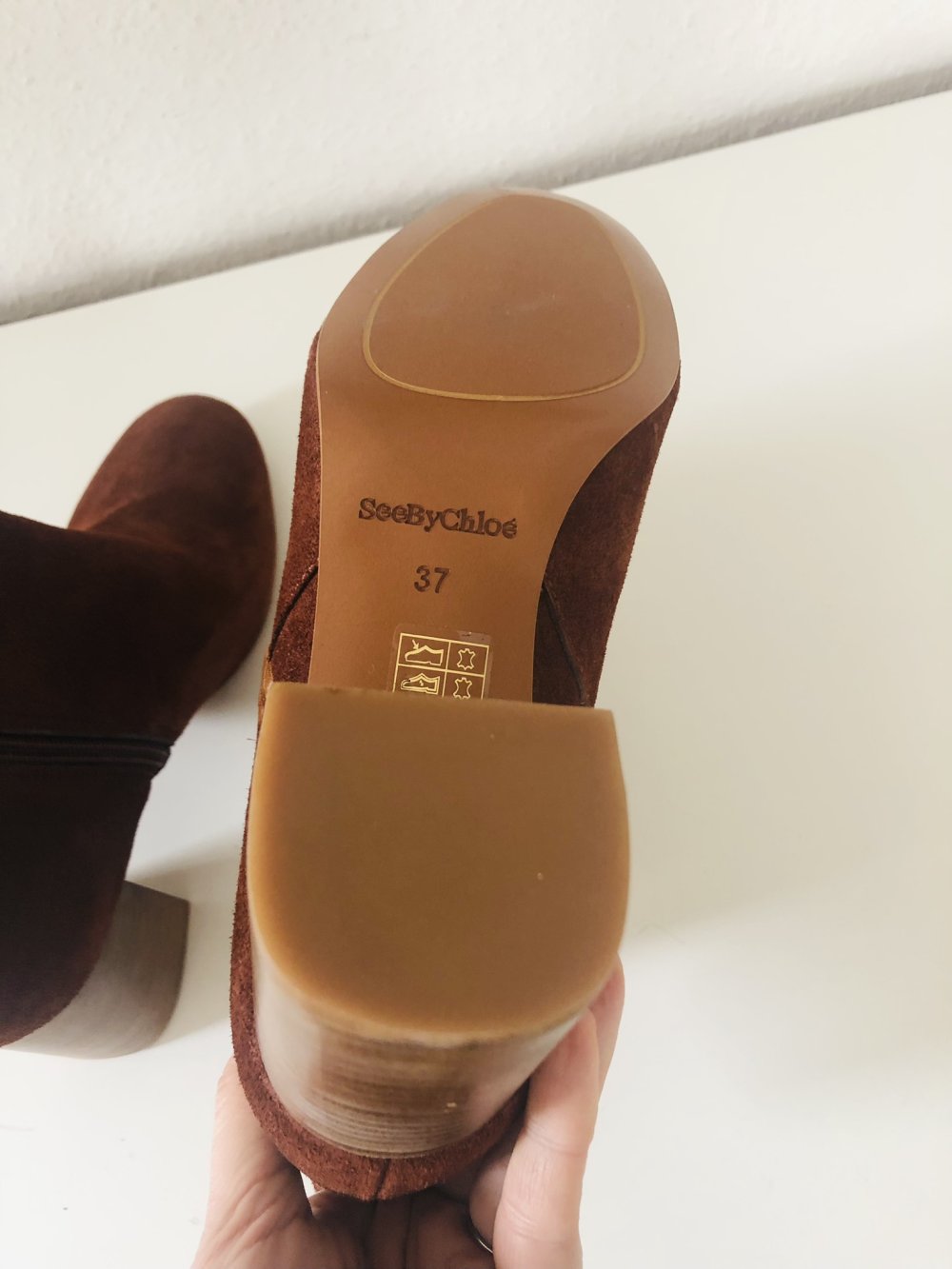 See by Chloé Leder Stiefel 37 statt 385 eur