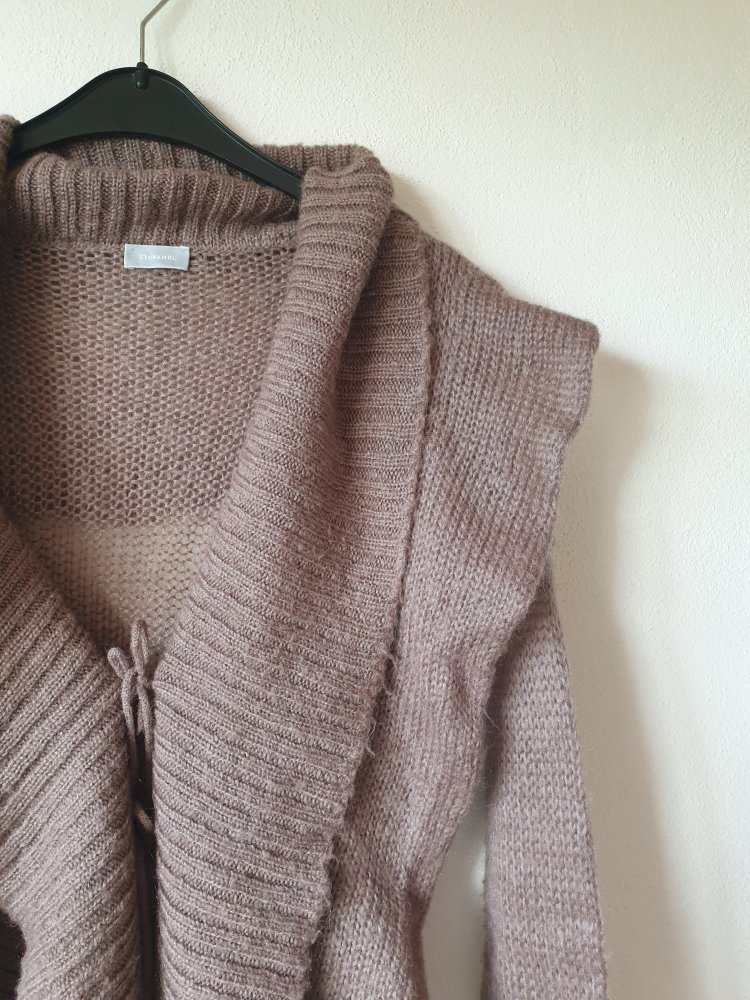 Hellbraune Strickjacke von Stefanel