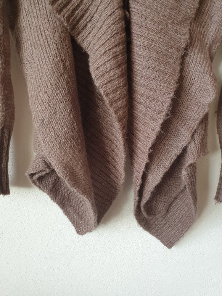 Hellbraune Strickjacke von Stefanel