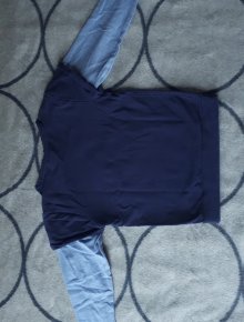 Blauer Pullover mit Pferden Friends Forever 104/110