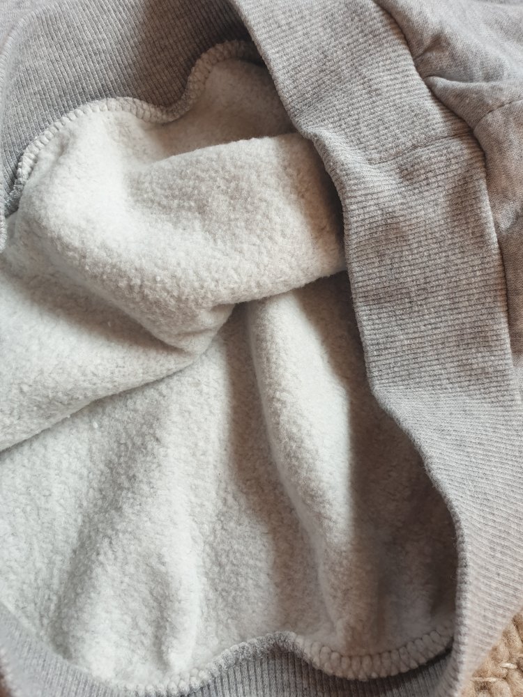 Hellgrauer kuscheliger H&M Kapuzen Hoodie