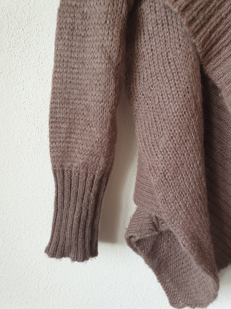Hellbraune Strickjacke von Stefanel