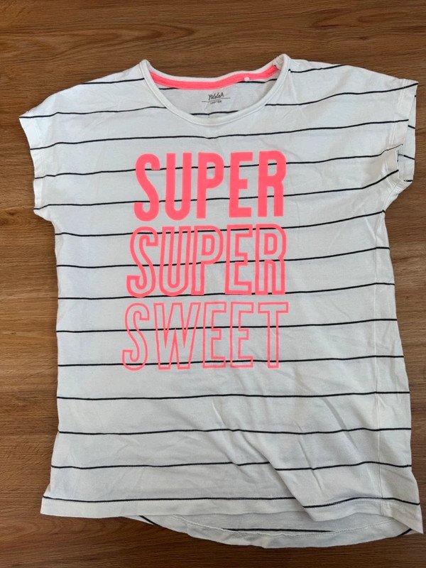 gestreiftes T-Shirt, Gr, 158/164, Yigga
