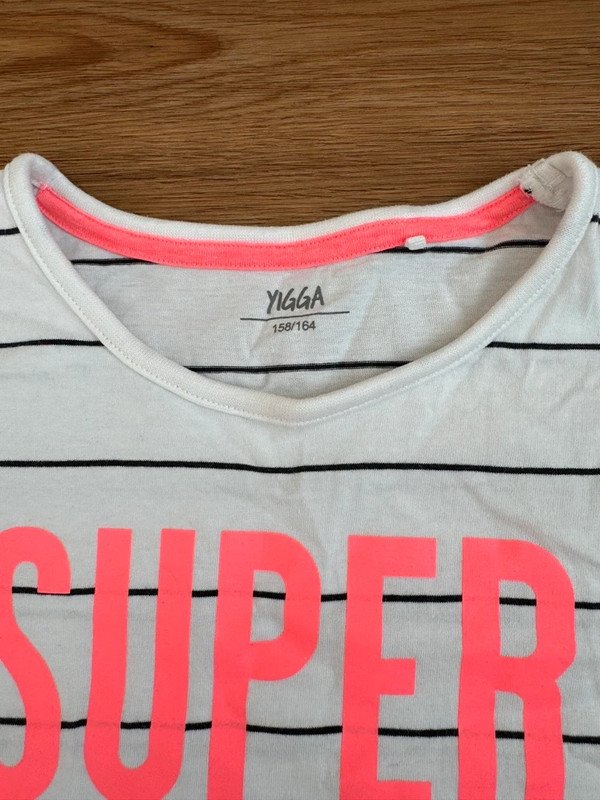 gestreiftes T-Shirt, Gr, 158/164, Yigga