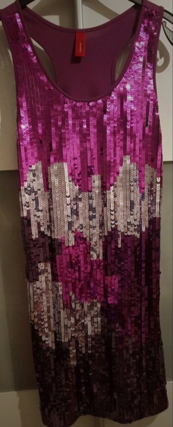 Wie neu ~ Wunderschönes Pailletten~Kleid (v.Vero Moda), Gr.S~M