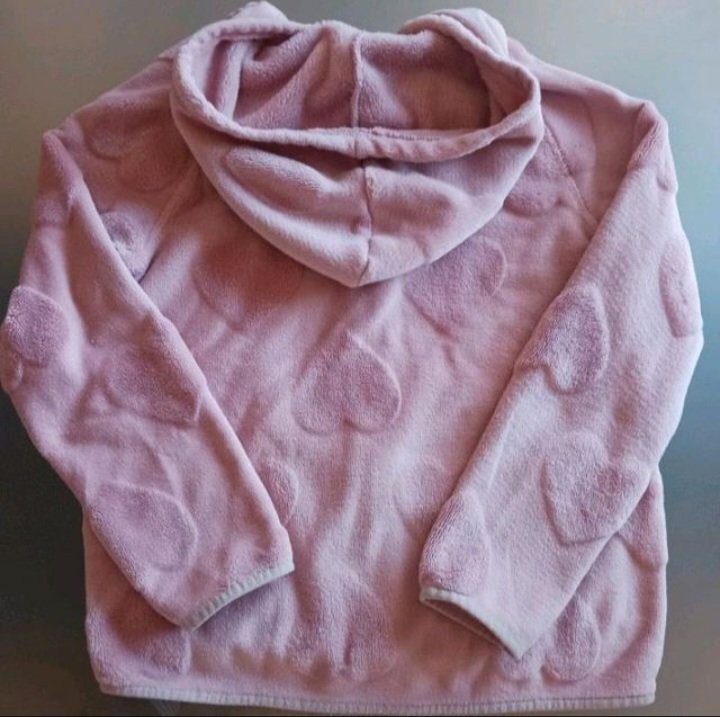 Neuw. ~ Schöne Kuscheljacke (v.H&M), Gr.122/128, rosé