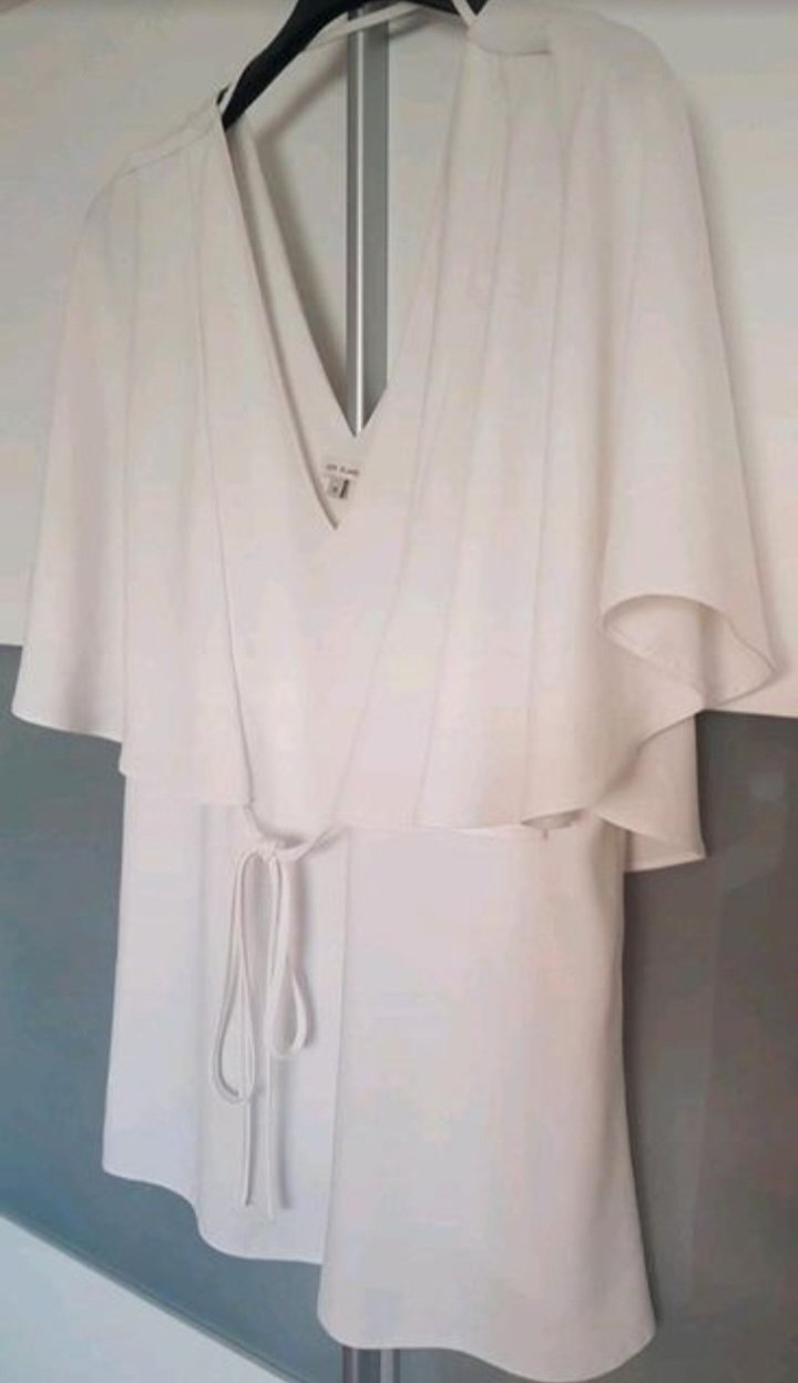 Wie neu ~ Festliche Bluse mit integr. Top (v.River Island), Gr.M