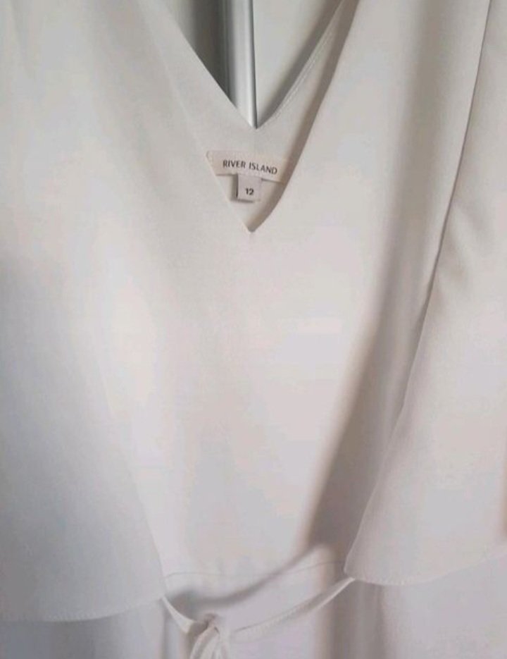 Wie neu ~ Festliche Bluse mit integr. Top (v.River Island), Gr.M