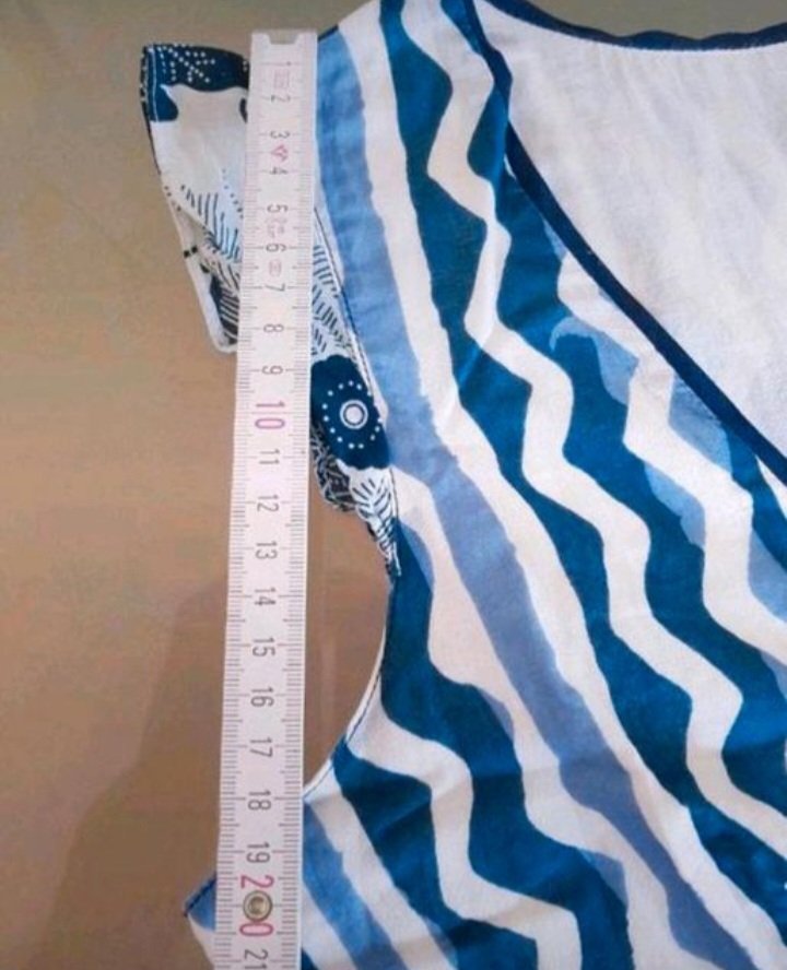 Wie neu ~ Superschönes Kleid (v. Pepe Jeans), Gr.M, blau/floral