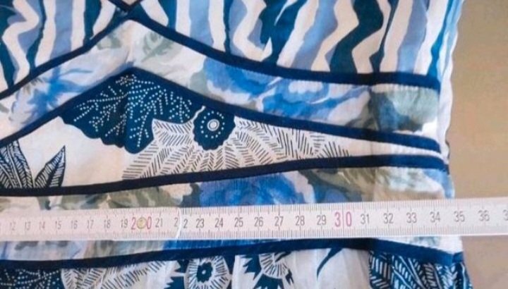 Wie neu ~ Superschönes Kleid (v. Pepe Jeans), Gr.M, blau/floral