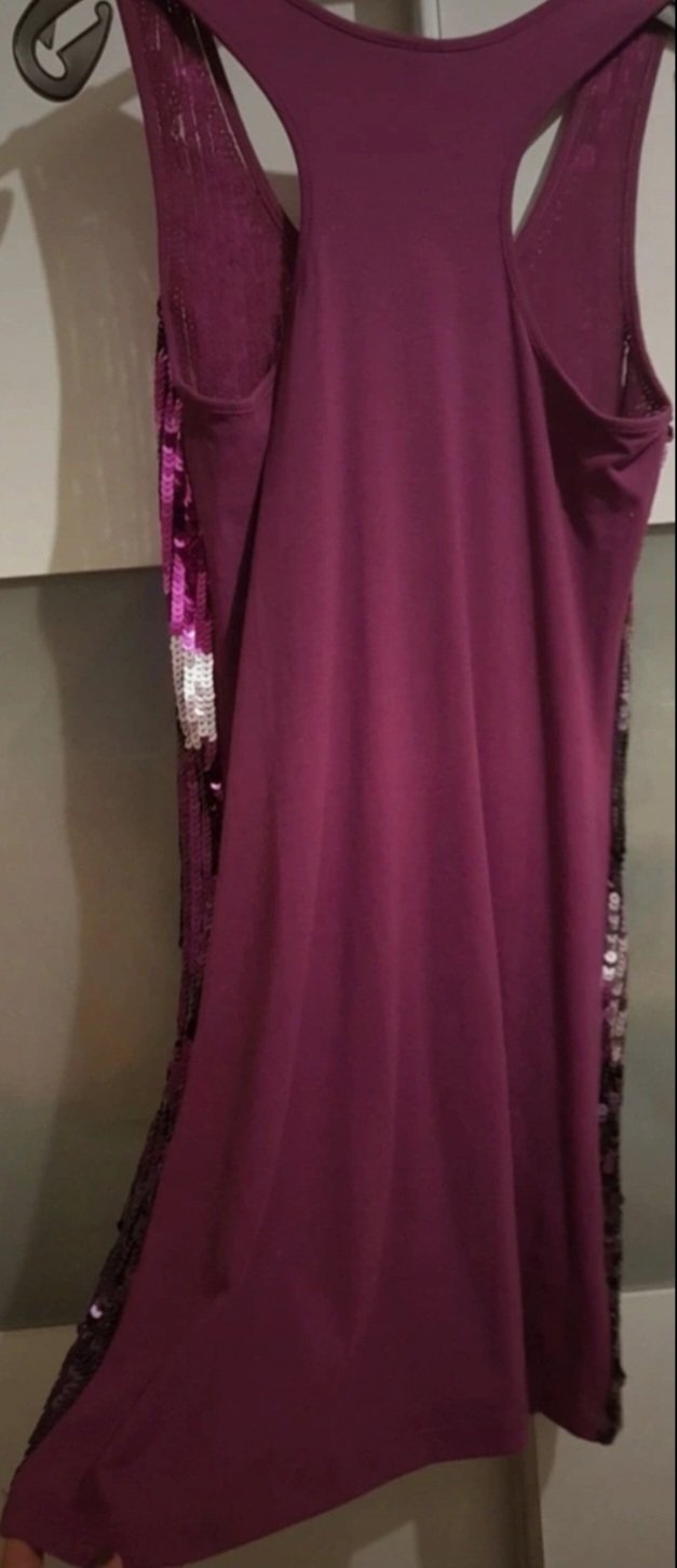 Wie neu ~ Wunderschönes Pailletten~Kleid (v.Vero Moda), Gr.S~M
