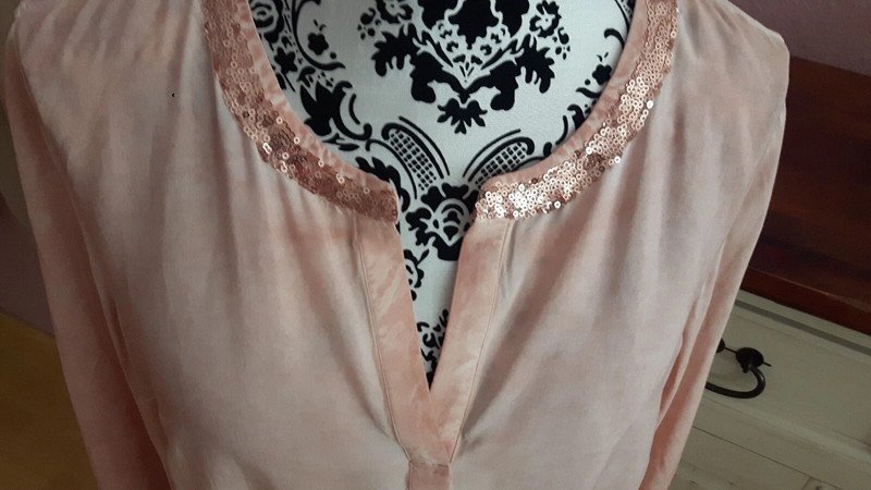 Gina Laura Tunika/Bluse/Longshirt Gr.L/40/42 Vintage look NEU