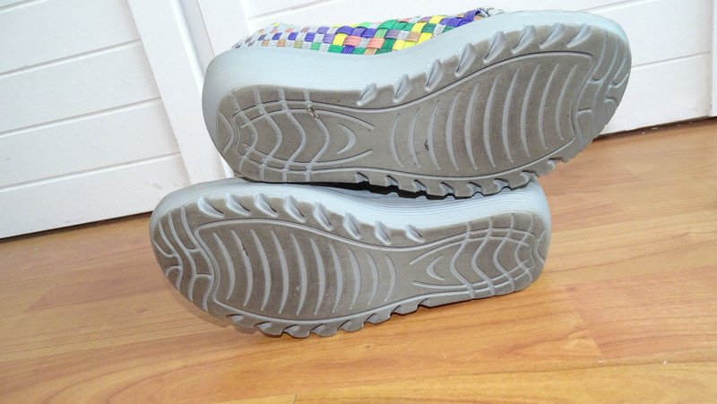 Damen Schuhe Gummi-Rimchen! Skechers Gr.37,5 - 4,5 Gel-Sohle
