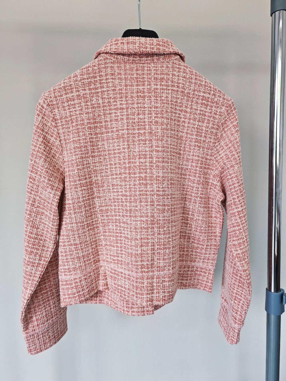 s.Oliver Bouclé Jacke Sweat Rosa S NEU