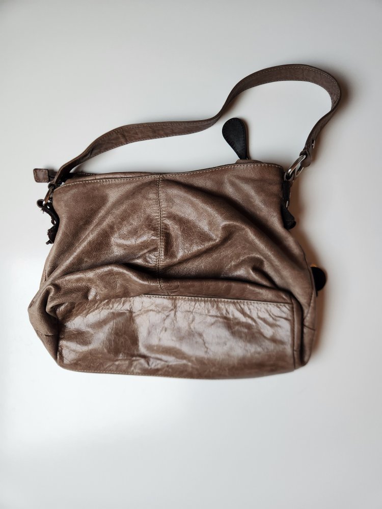 Del Conte Echtleder Handtasche