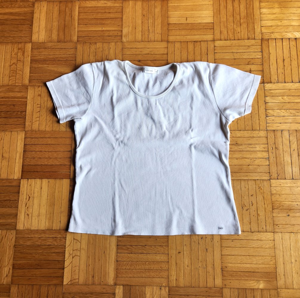 Weißes Damen Tshirt Zabaione
