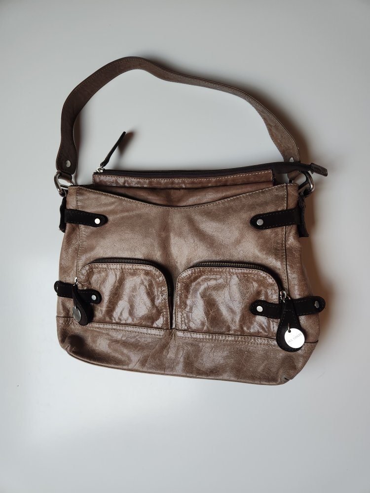 Del Conte Echtleder Handtasche