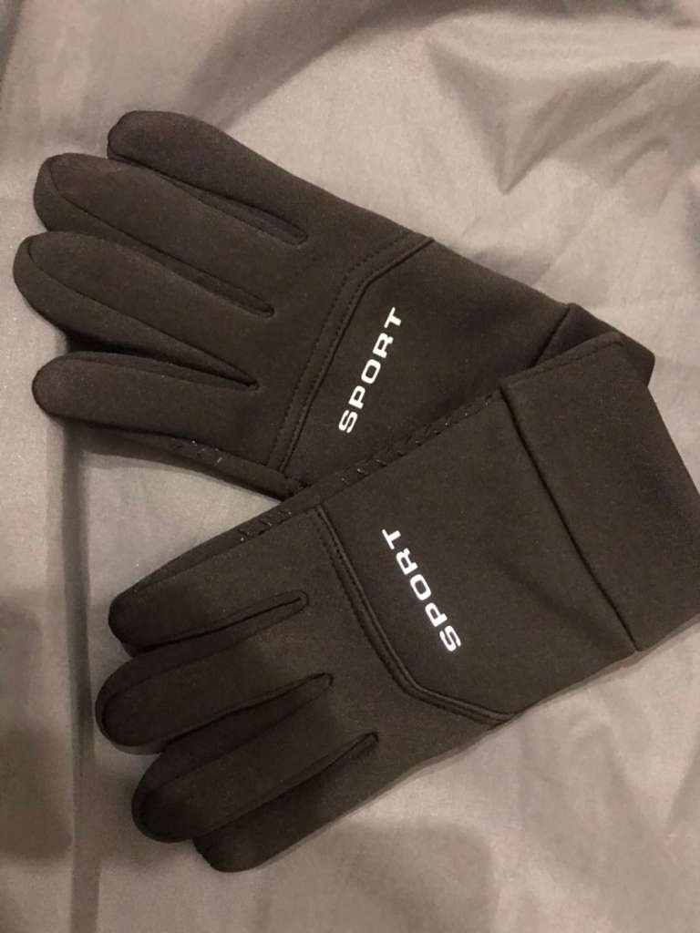 Warme Fitness Handschuhe - Touchscreen Funktion
