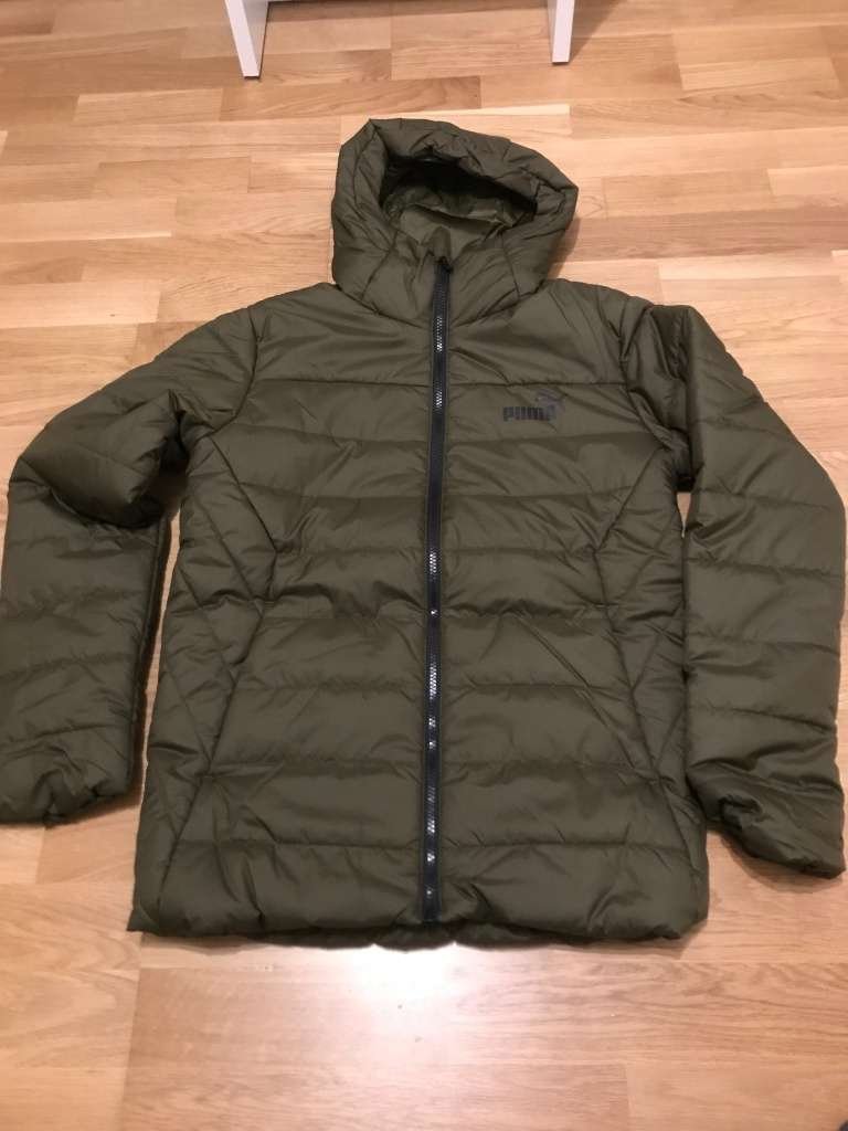 Puma Herren Essentials Jacken Grün
