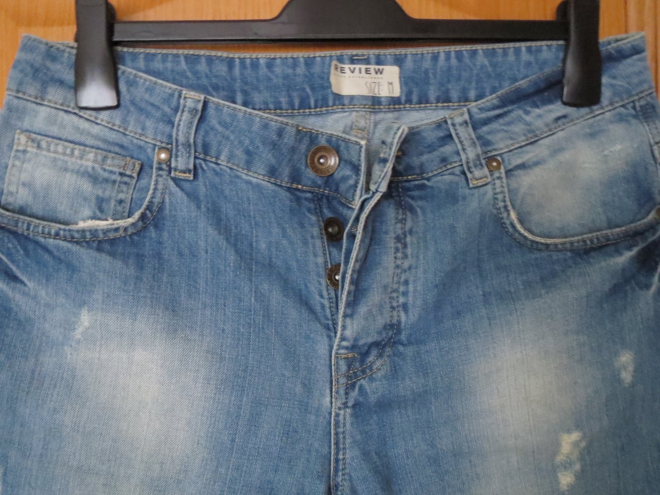 Shorts, Gr. M, blau, Review