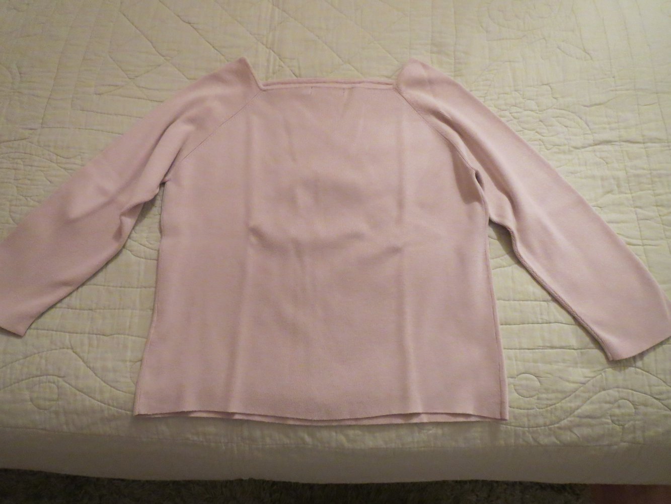 Sommerpullover, Gr.42/M, 3/4 Arm, beige