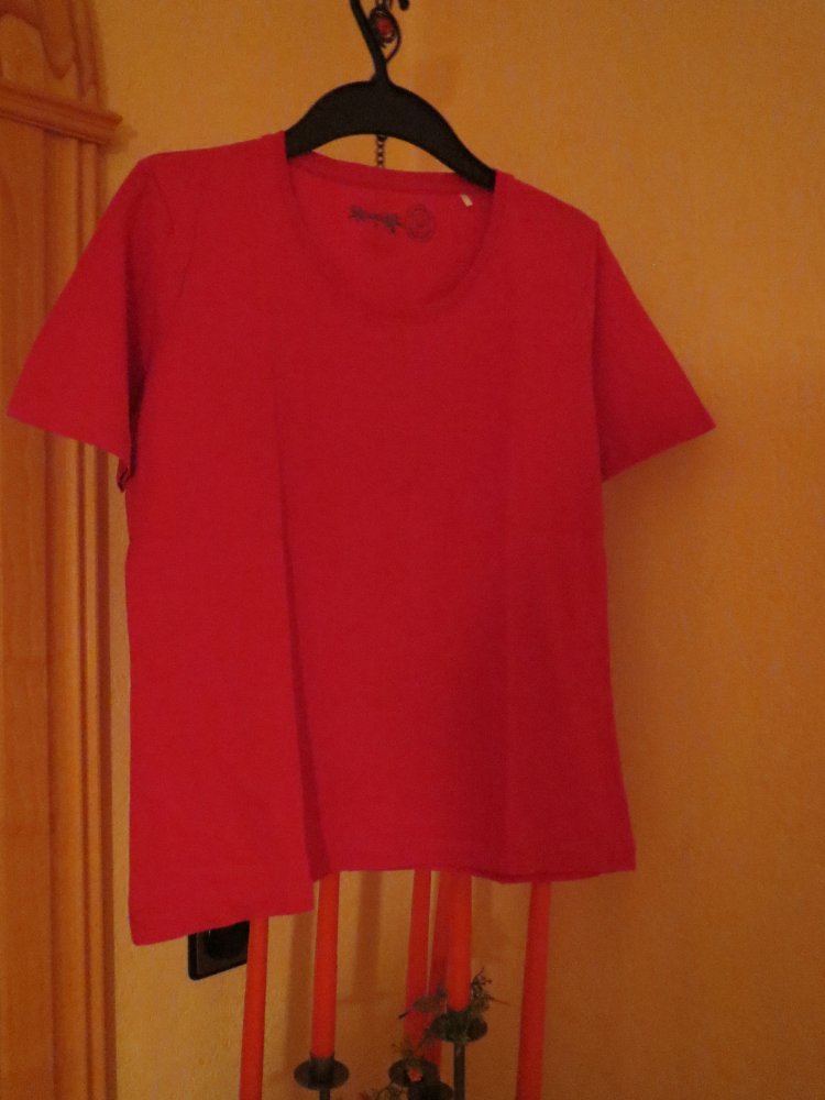 Shirt, Gr.M, rot, Kurzarm