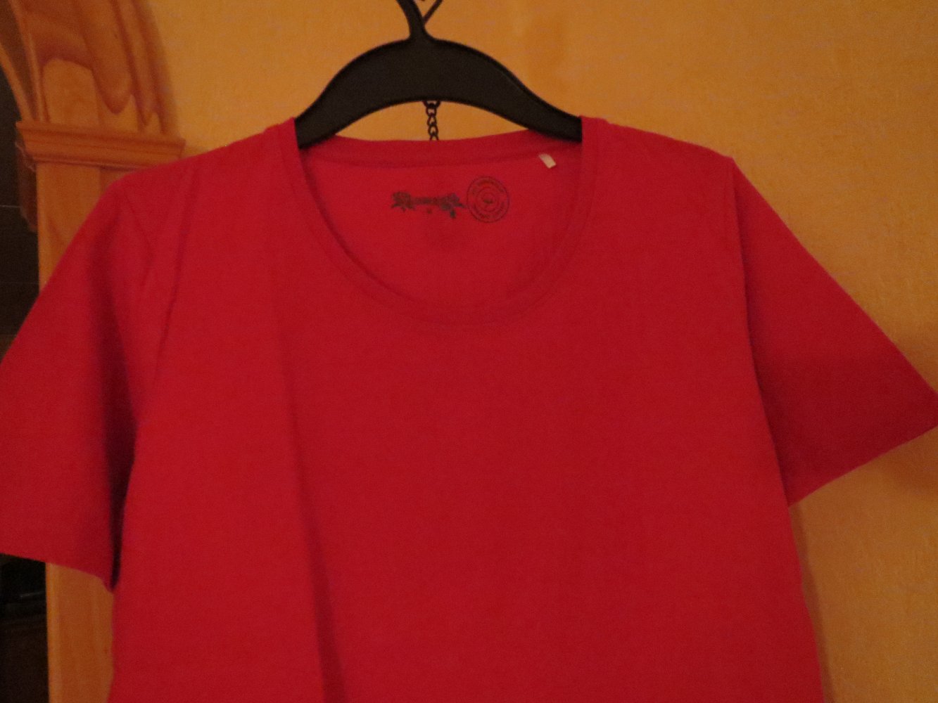 Shirt, Gr.M, rot, Kurzarm