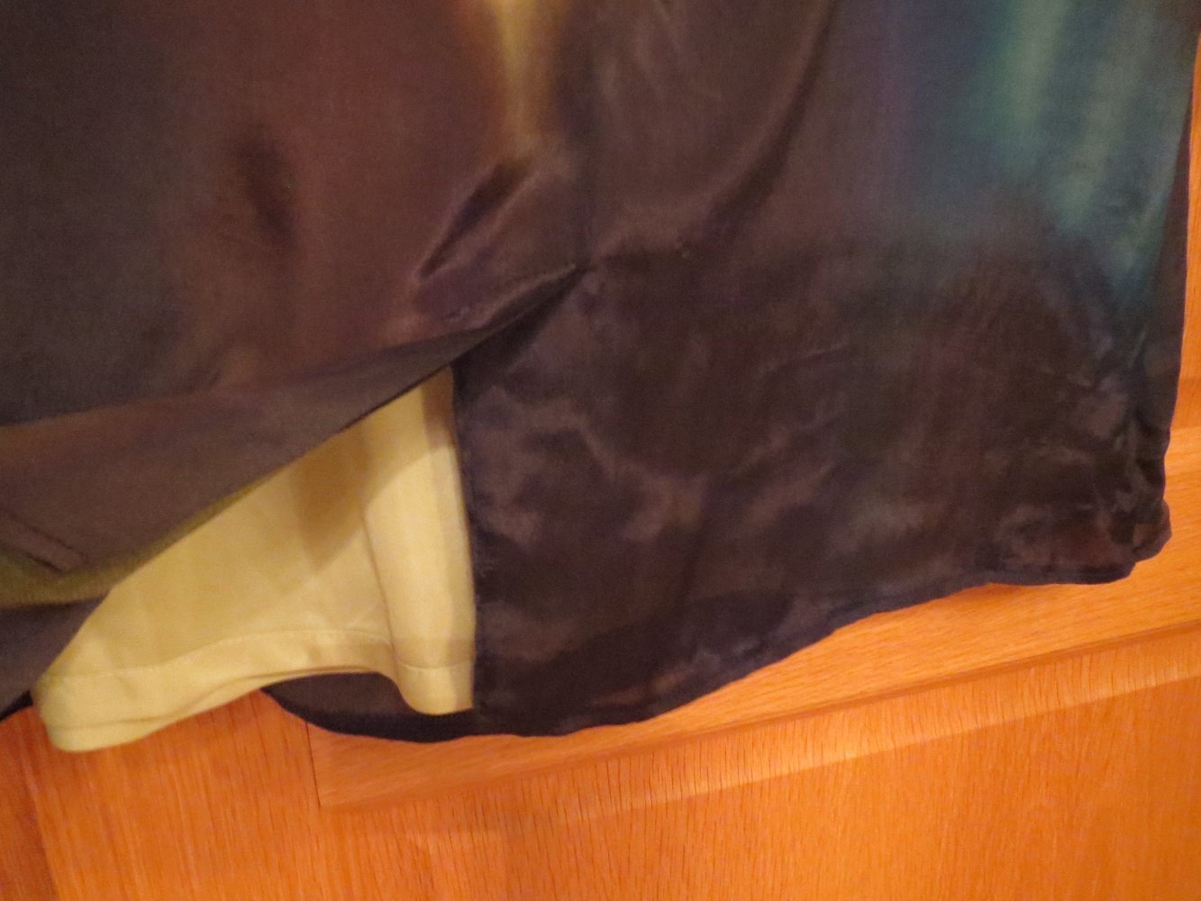 Kleid mit Schal, Gr.42/M, Etuikleid, sehr schick
