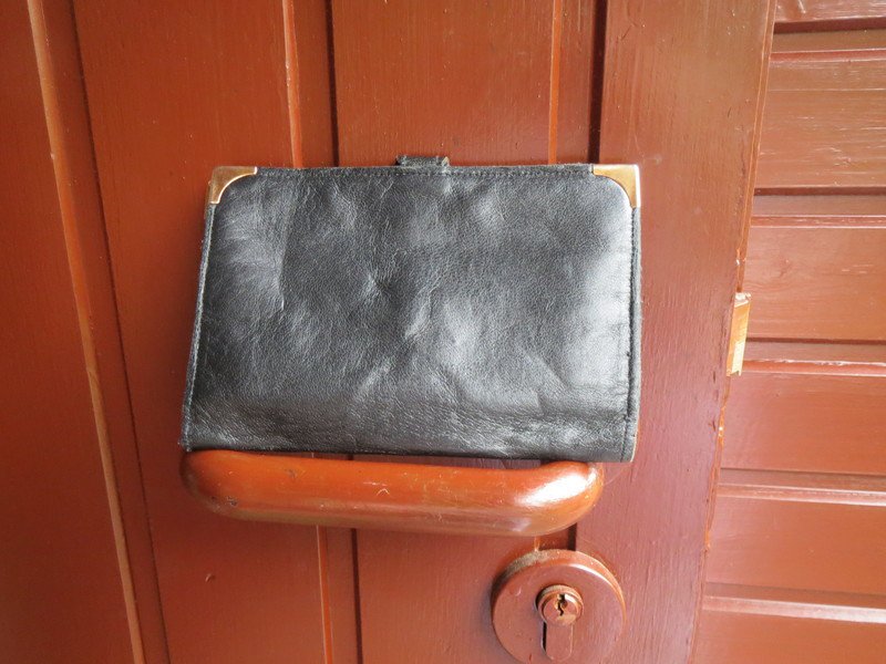Brieftasche, Damen, Herren, schwarz,Leder