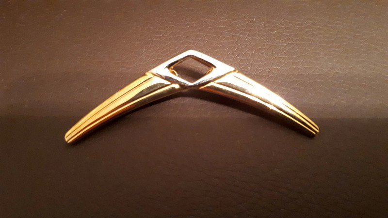 Schalclip, Kragenbrosche, Vintage