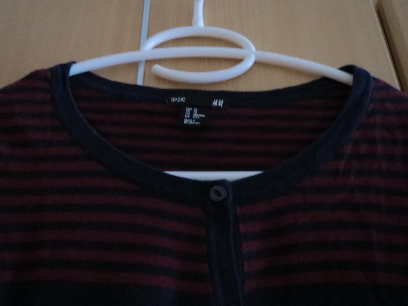 Cardigan, Gr.34/XS, gestreift