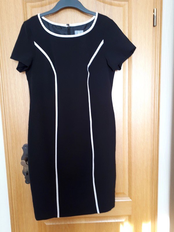 Kleid, Gr.42/M, schwarz, neu