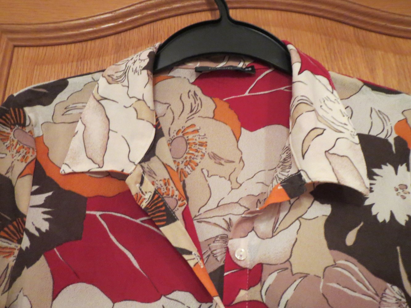 2-Teiler Bluse und Rock, Gr.36/S, Blumenmuster