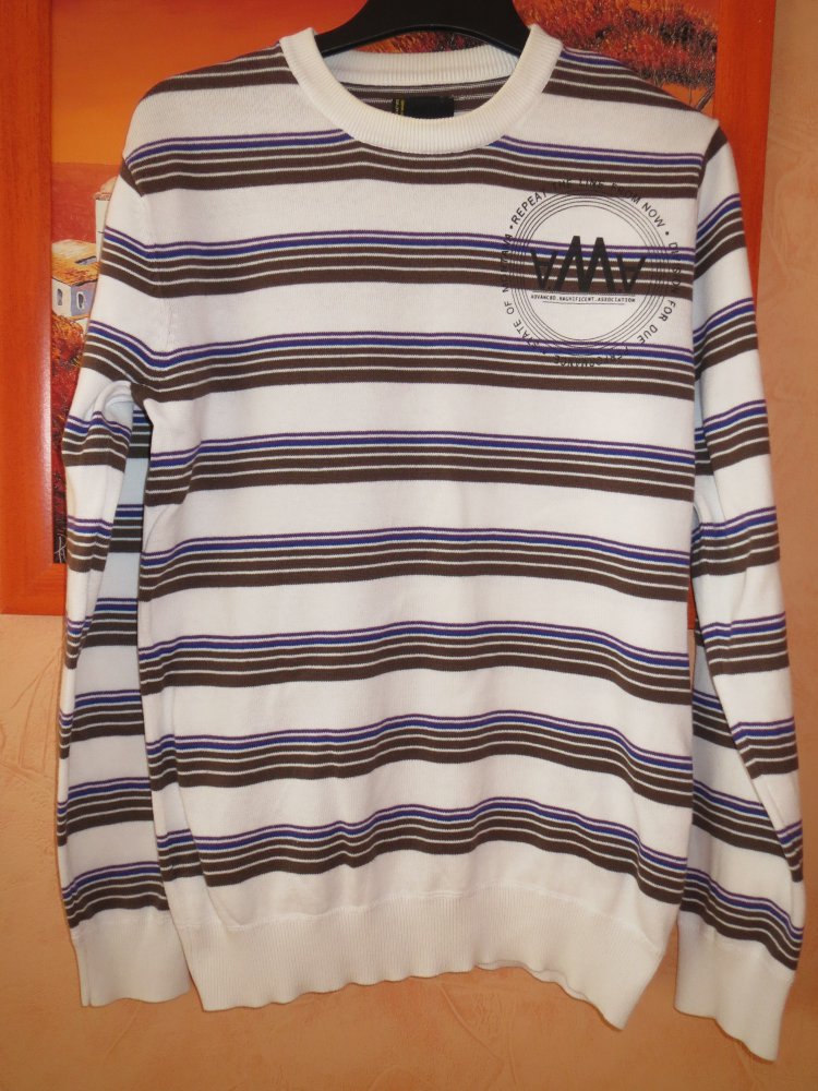 Pullover, Gr.M, gestreift