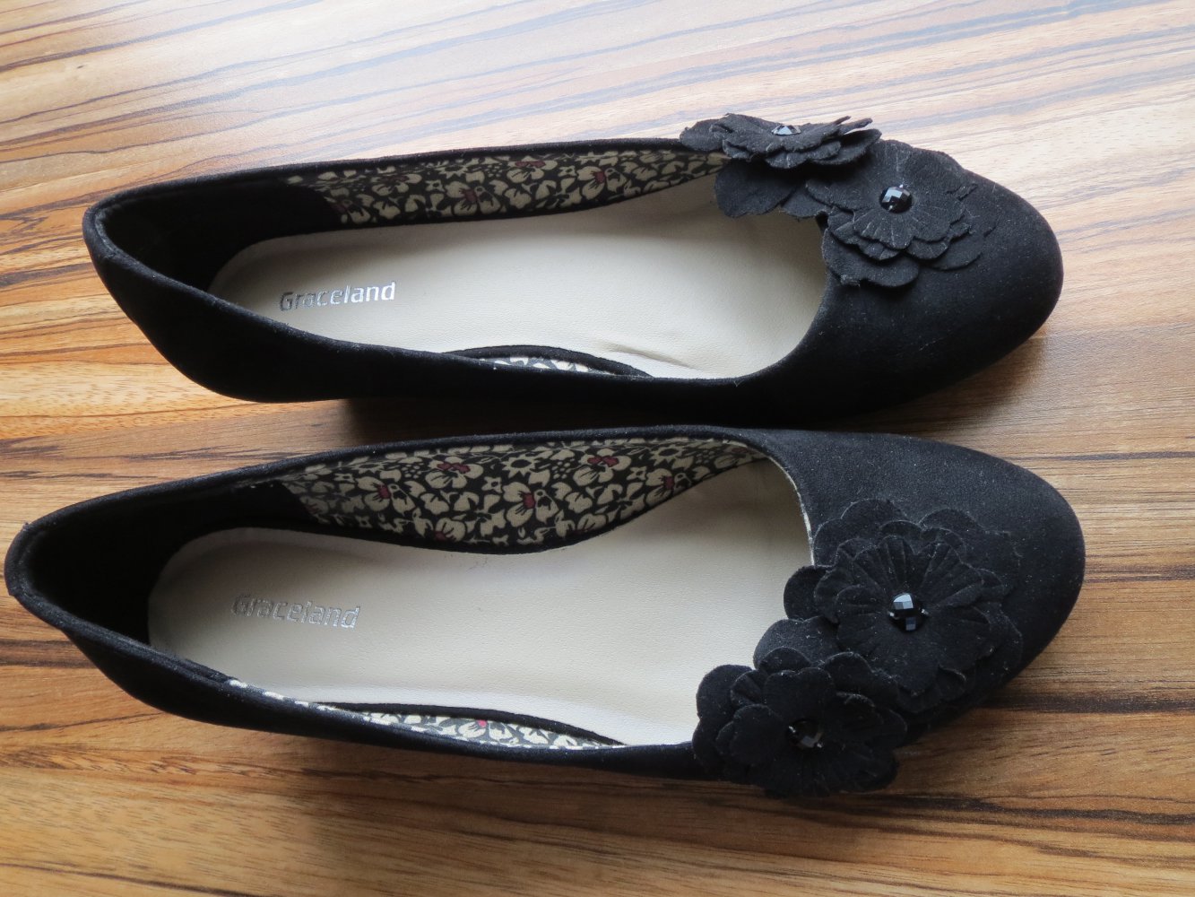 Pumps, Gr.37, schwarz, Keilabsatz