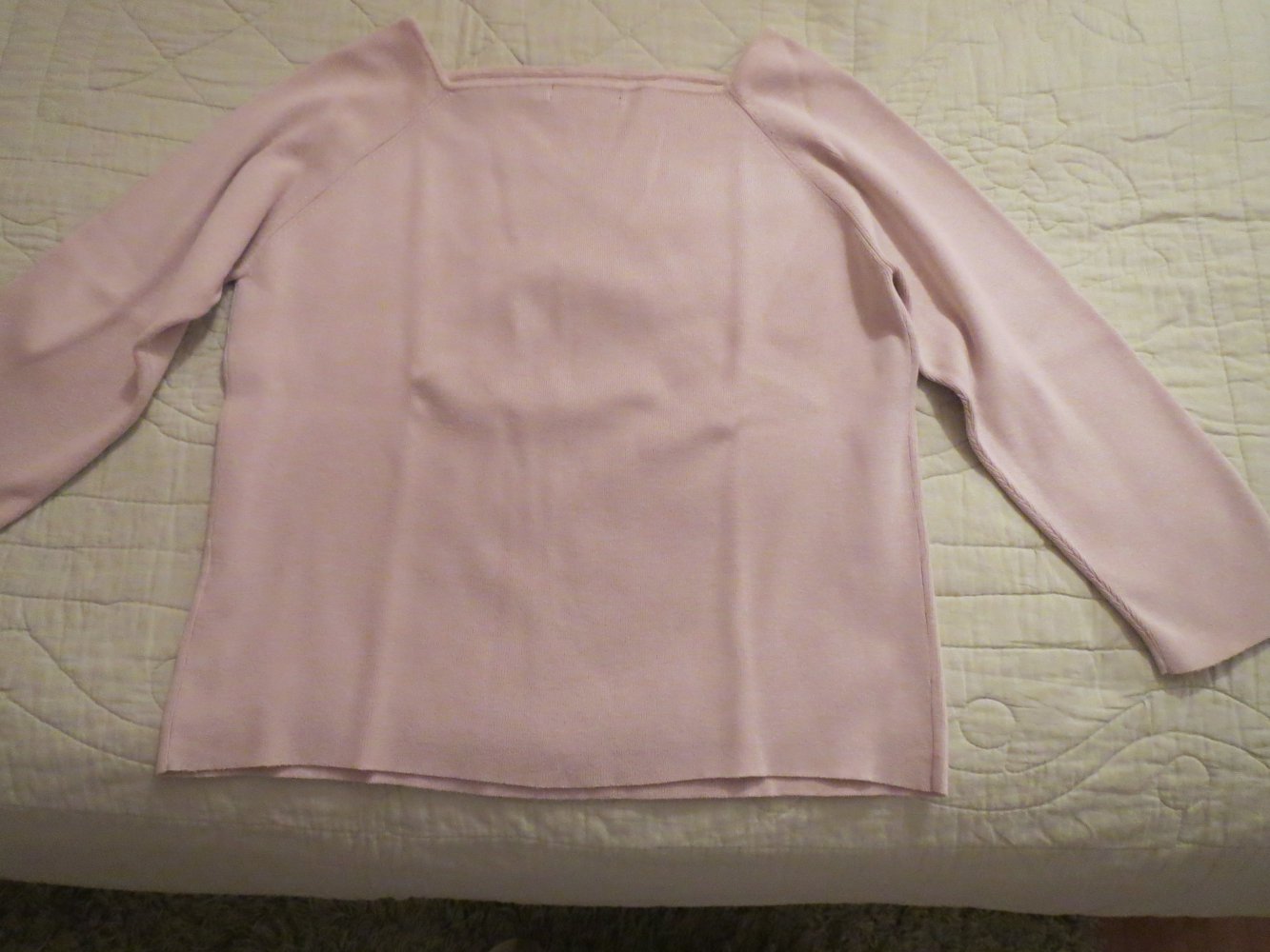 Sommerpullover, Gr.42/M, 3/4 Arm, beige