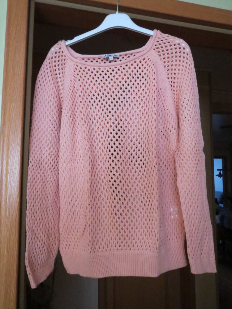Pullover, Gr.L, apricot