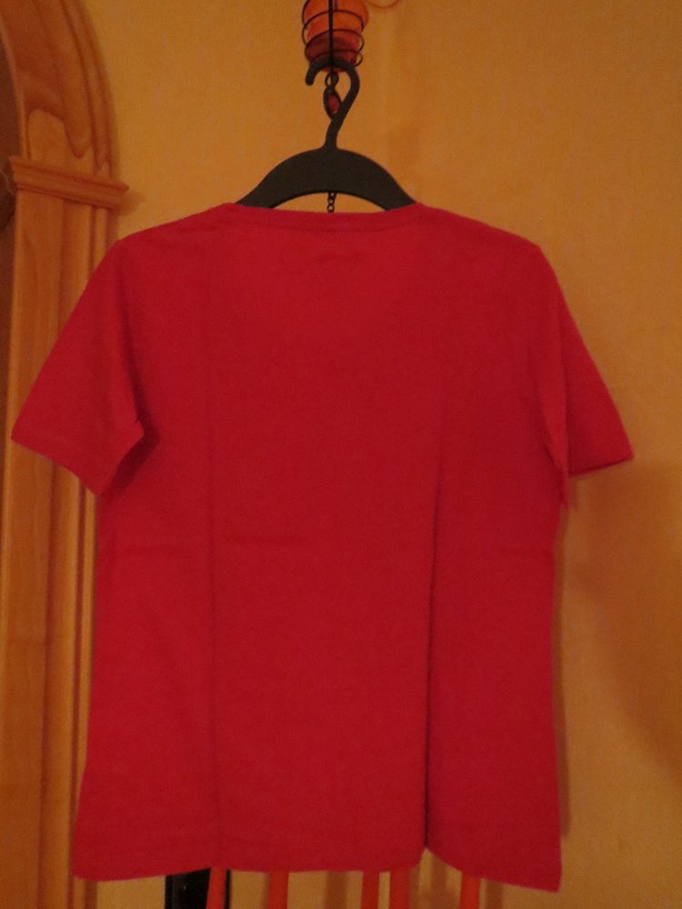 Shirt, Gr.M, rot, Kurzarm