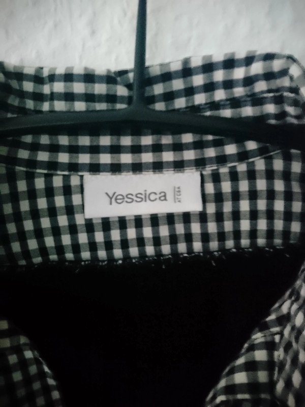 3/4 Blusen Shirt | Gr. S 36 | schwarz | Yessica