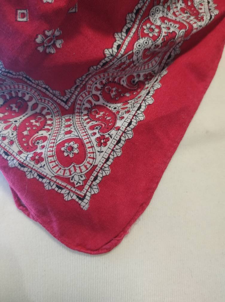 Rotes Bandana Halstuch Trachten