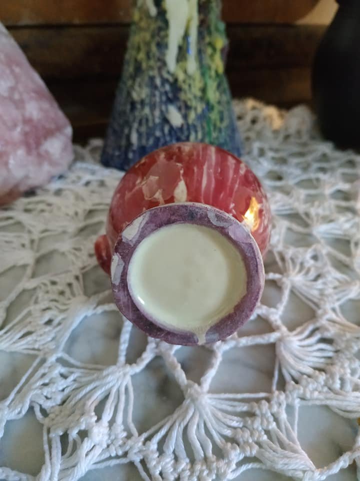 Vintage Midcentury Vase Lava Look 60s 60er 50s 50er