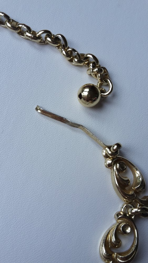 Goldschmuck aus den 60er Jahren Retro Vintage Kette