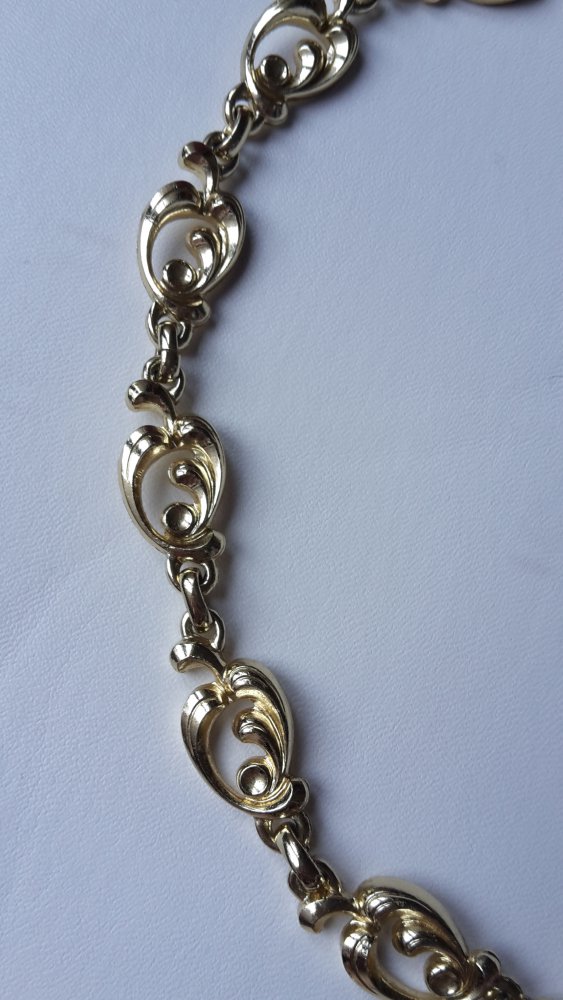 Goldschmuck aus den 60er Jahren Retro Vintage Kette